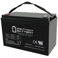 Mighty Max Battery 12V 110AH SLA Replacement Battery for HySecurity 12VDC MX000877 MAX3970780